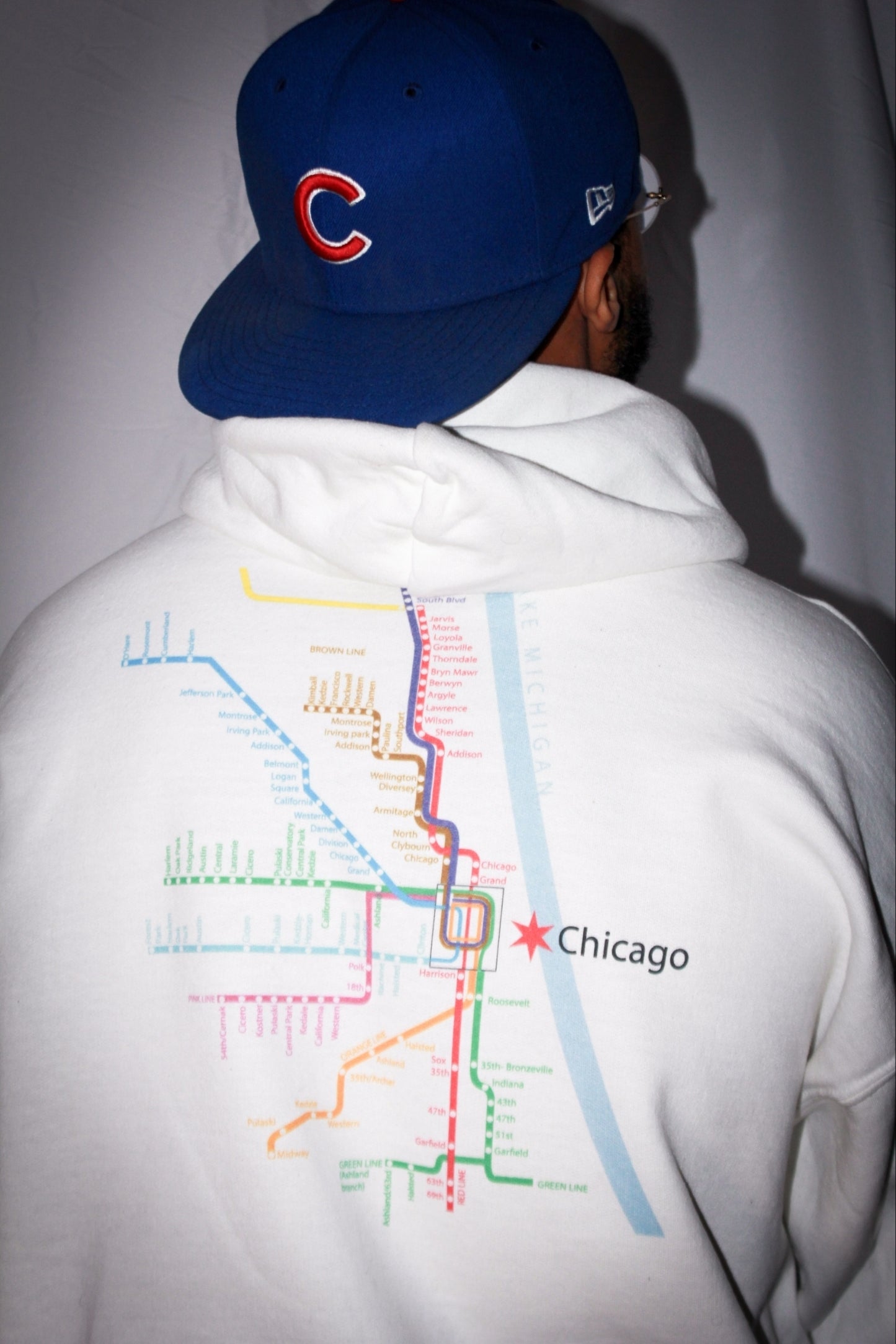 cub blue 'L' train
