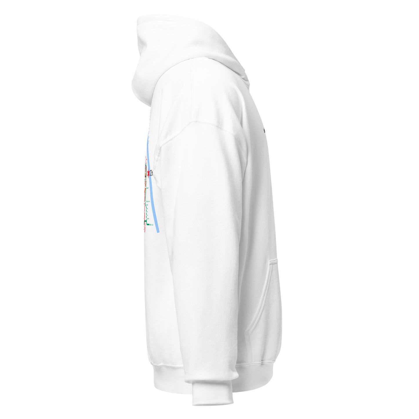 chicago L' line Hoodie